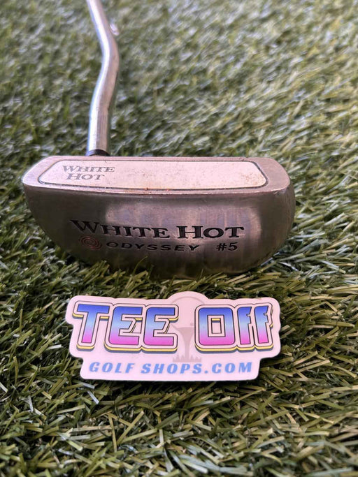 Odyssey White Hot #5 Mid-Mallet Putter 35" Original Grip LH