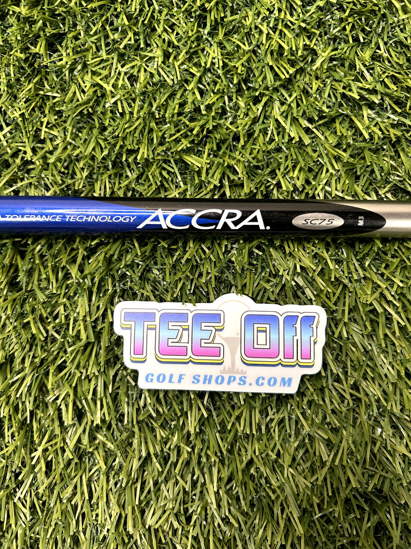 ACCRA SC75 M3 75g Regular 43" TaylorMade Tip Golf Shaft