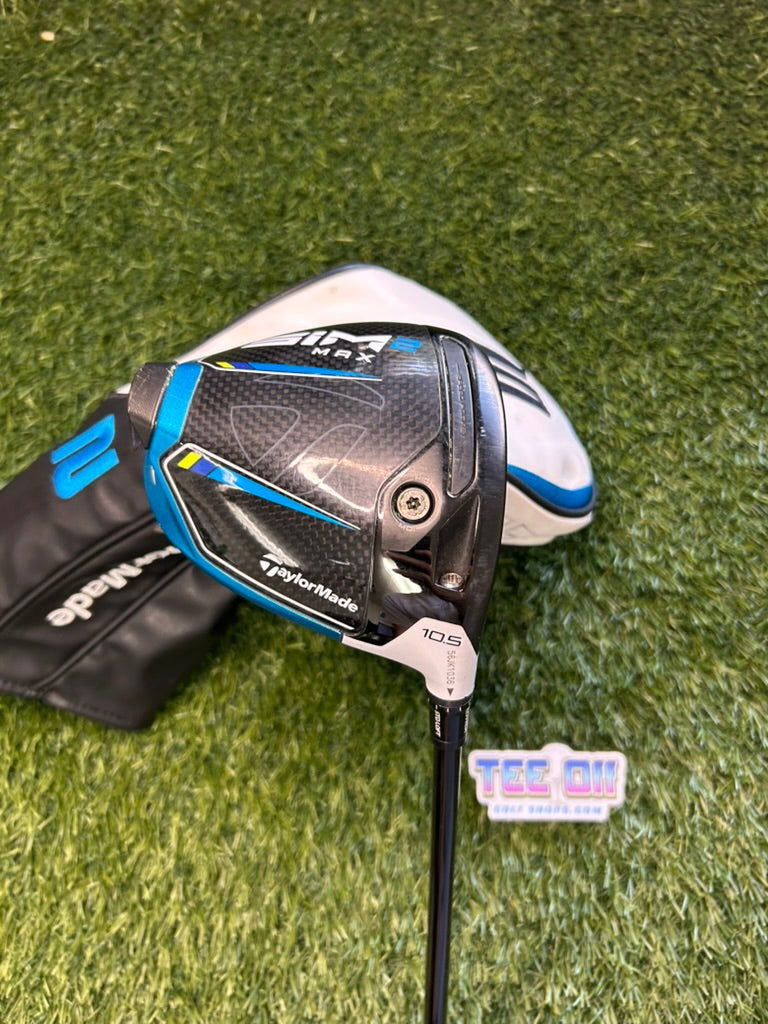 TaylorMade SIM 2 Max Driver 10.5 Loft Stiff RH