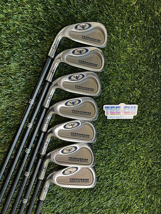 Thunderbird Tungsten Irons Set 3-9 Graphite Senior Flex LH