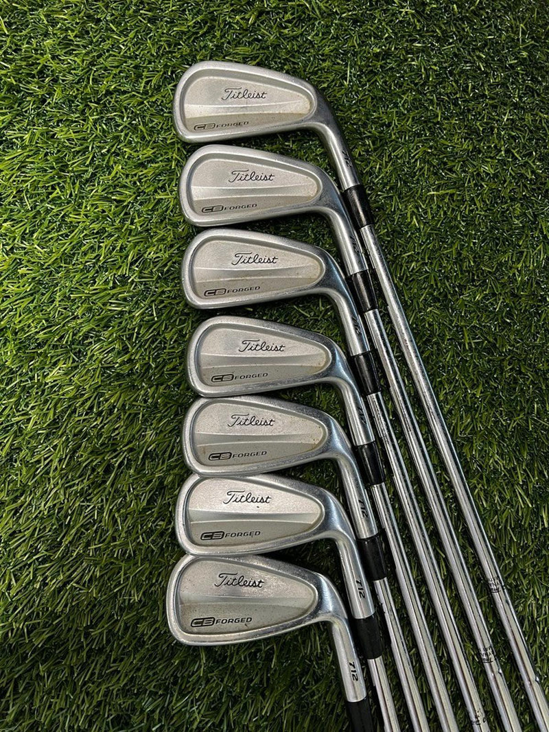 Titleist CB Forged 712 4-PW Irons Set S300 Stiff Flex RH