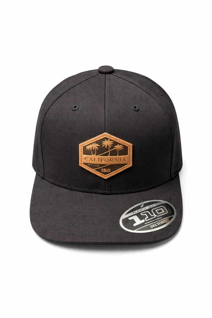 Travis Mathew California Black Flexfit Hat