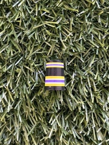 Purple & Gold v1 .355" - 0.75" Custom Ferrules