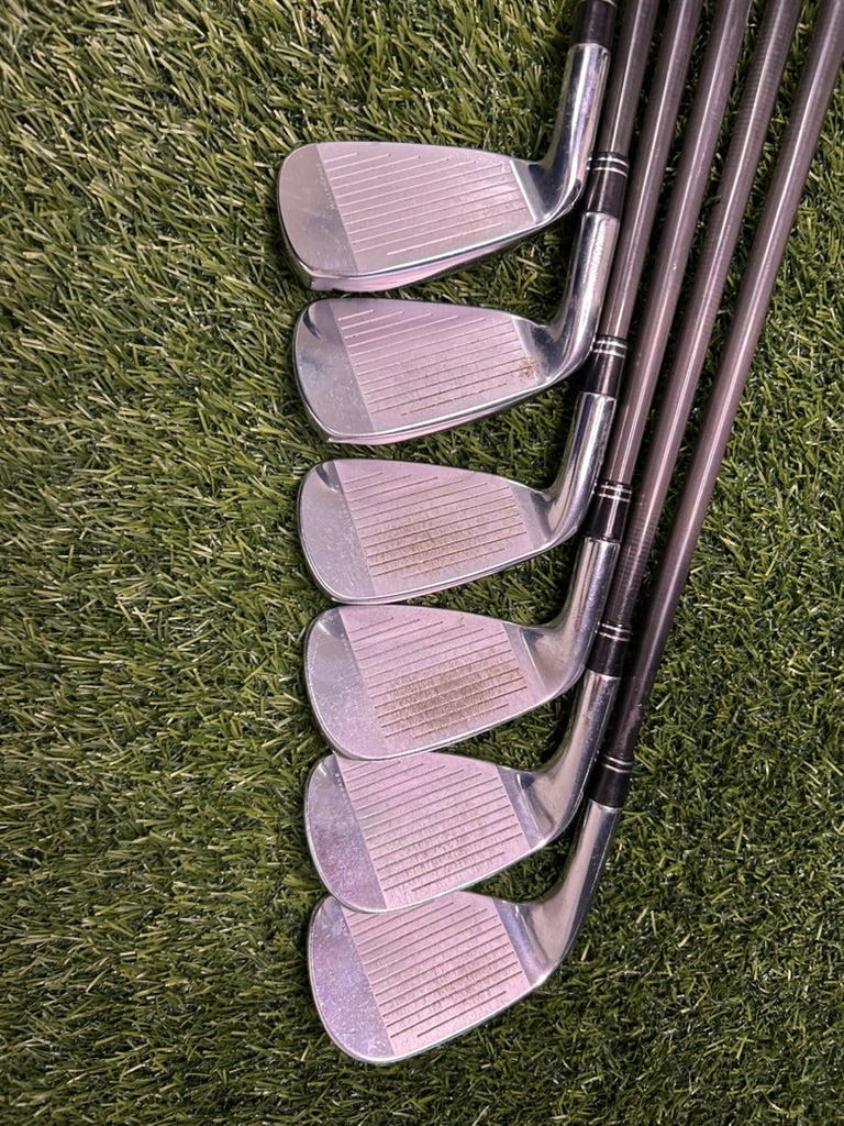 Cobra King F9 One Length Irons Set 5-PW Graphite Seniors Flex RH