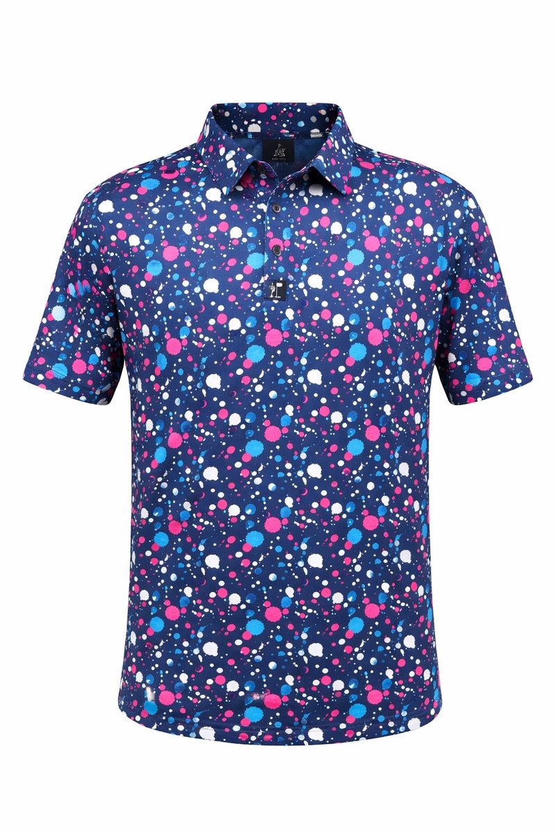Paint Splatter Blue