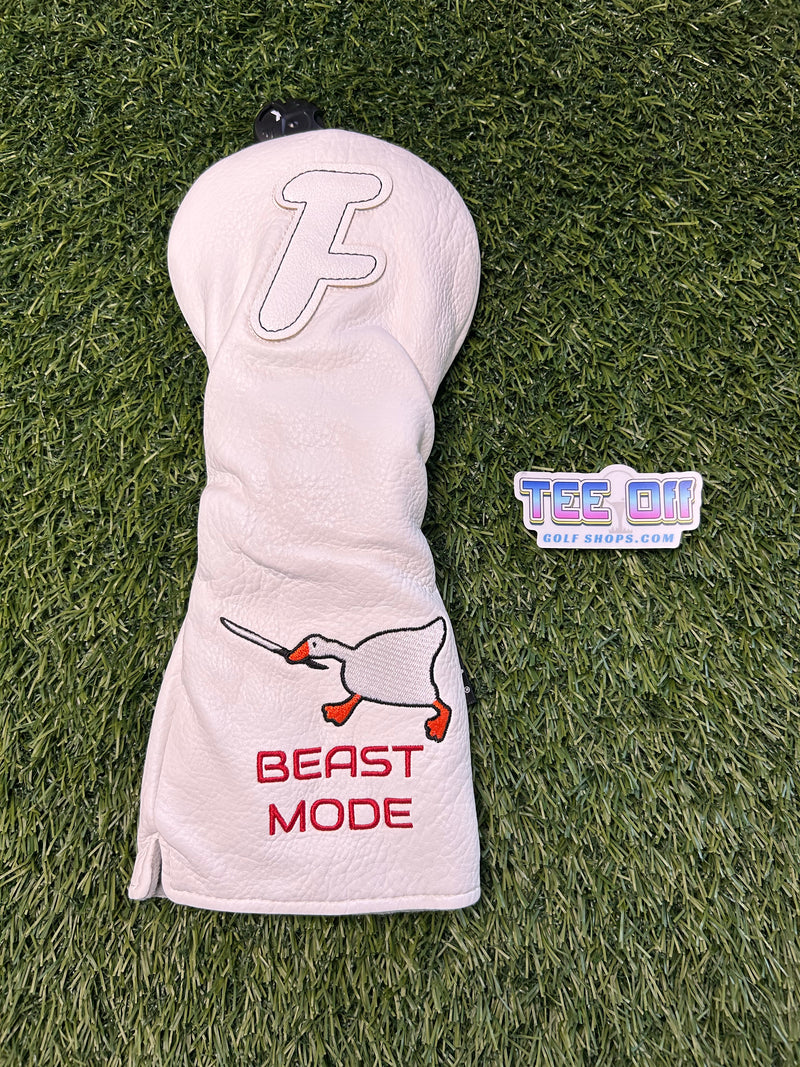 Beast Mode Duck Leather Fairway Head Cover Craftsman Golf