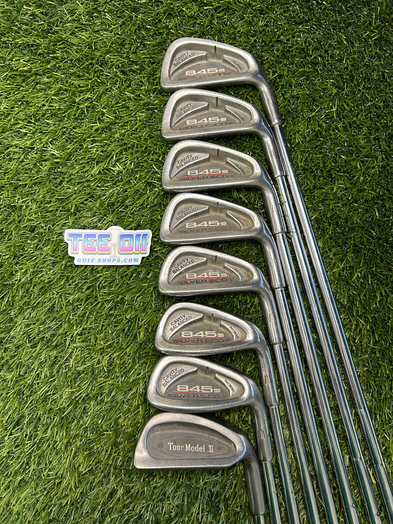 Tommy Armour 845s Silver Scot Irons Set 3-PW Mismatch PW RH