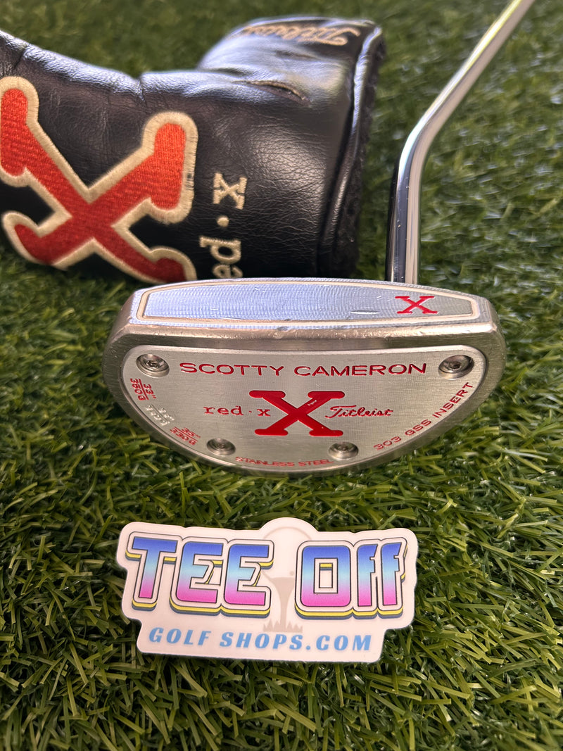 Scotty Cameron Red X 34” Original Grip RH