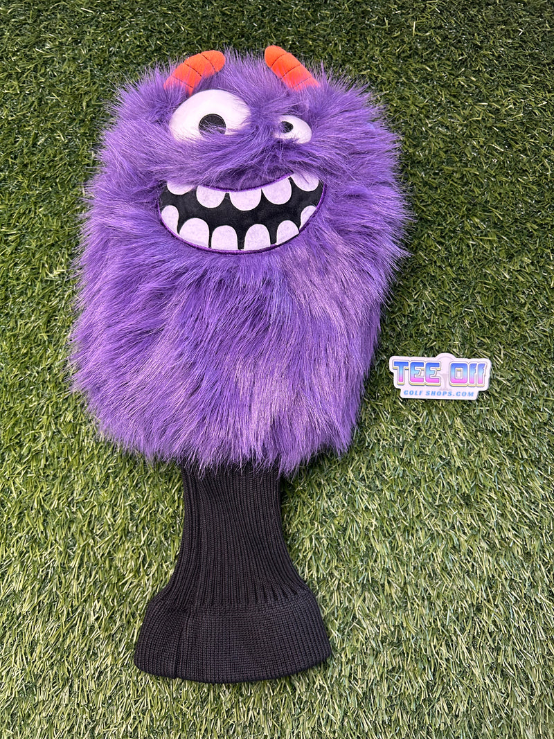 Purple Monsta Plushie Driver Head Cover Craftsman Golf