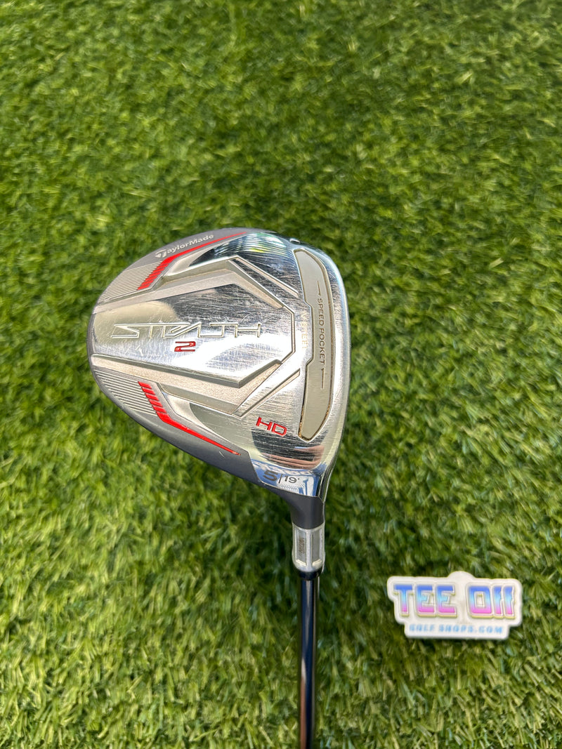 TaylorMade Stealth 2 HD 5W 19 Loft Diamana Stiff Flex Lamkin Grip RH
