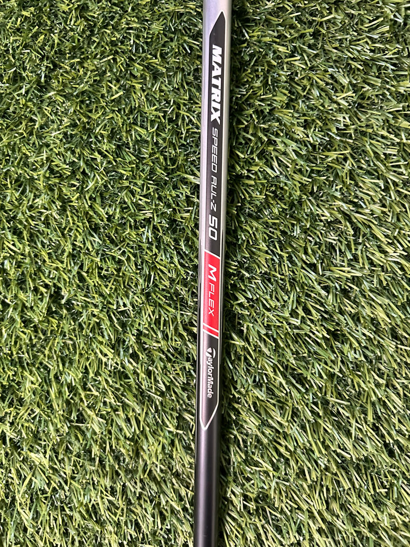 TaylorMade AeroBurner Black Driver 10.5 Loft Matrix Senior Flex RH