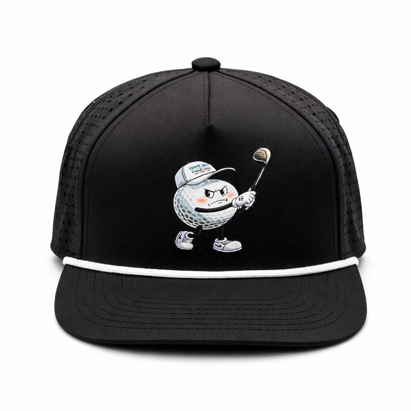 Angry TEE Off Golf Shops Trucker Hat One Size