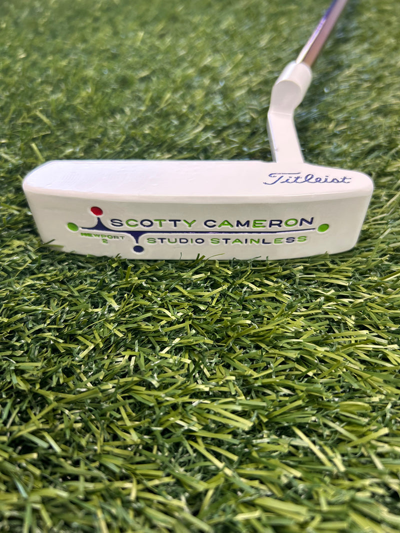 Custom Cinco de Mayo Scotty Cameron Newport 2 Studio Stainless 35” RH