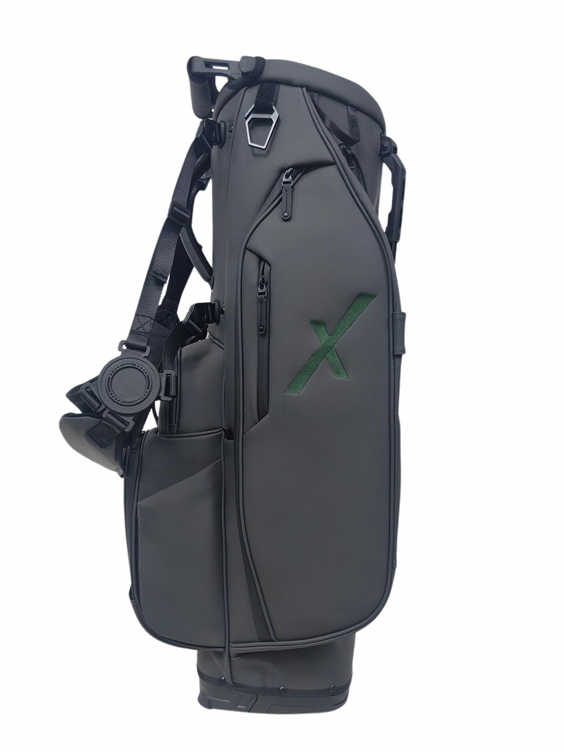 Axis 2.0 Vegan Leather 6-Way Golf Carry Bag by OEM Golf
