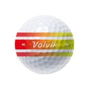 Volvik Vista3 Prism 360° Dozen White/Rainbow Golf Balls