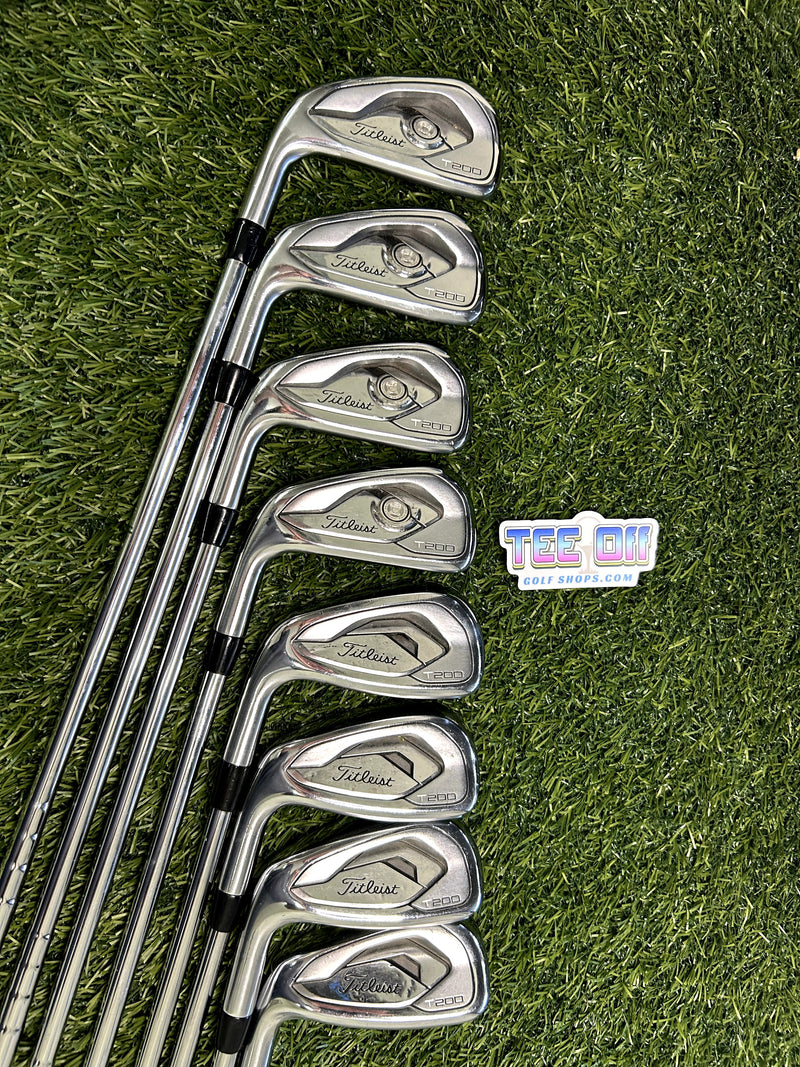 Titleist T200 4-AW Iron Set Stiff LH