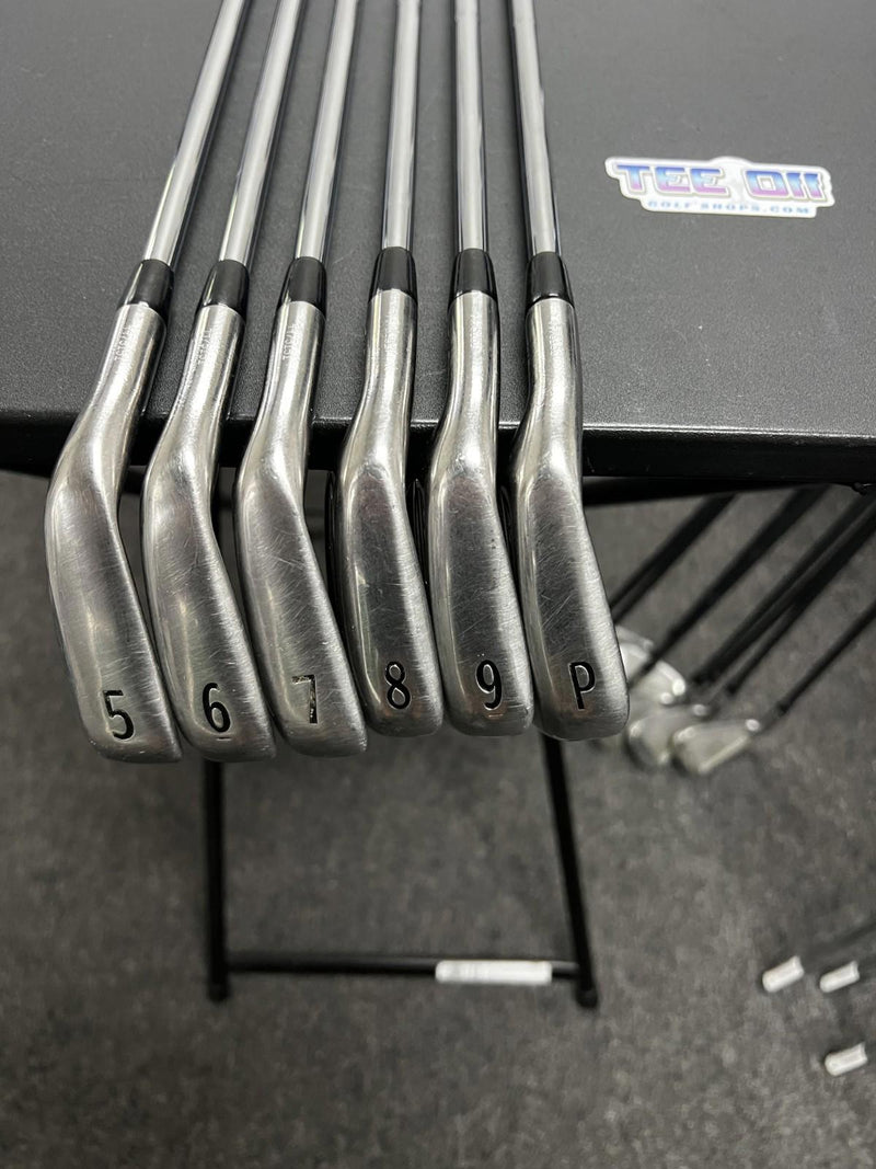 Titleist AP1 716 Irons Set 5-PW DG S300 Stiff Flex GP Grips LH