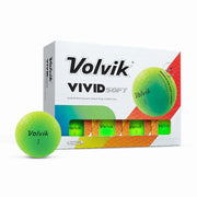 Volvik Vivid Soft Dozen Green Golf Balls