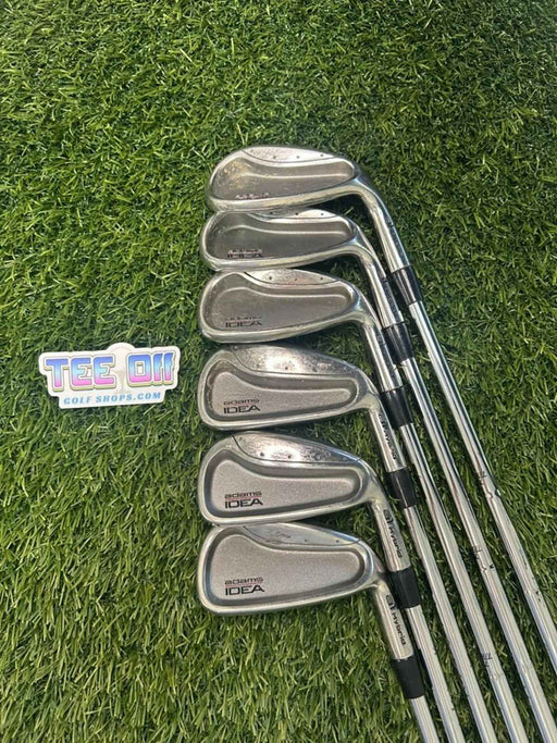 Adams Idea Irons Set 5-PW Steel Stiff Flex Original Grips RH