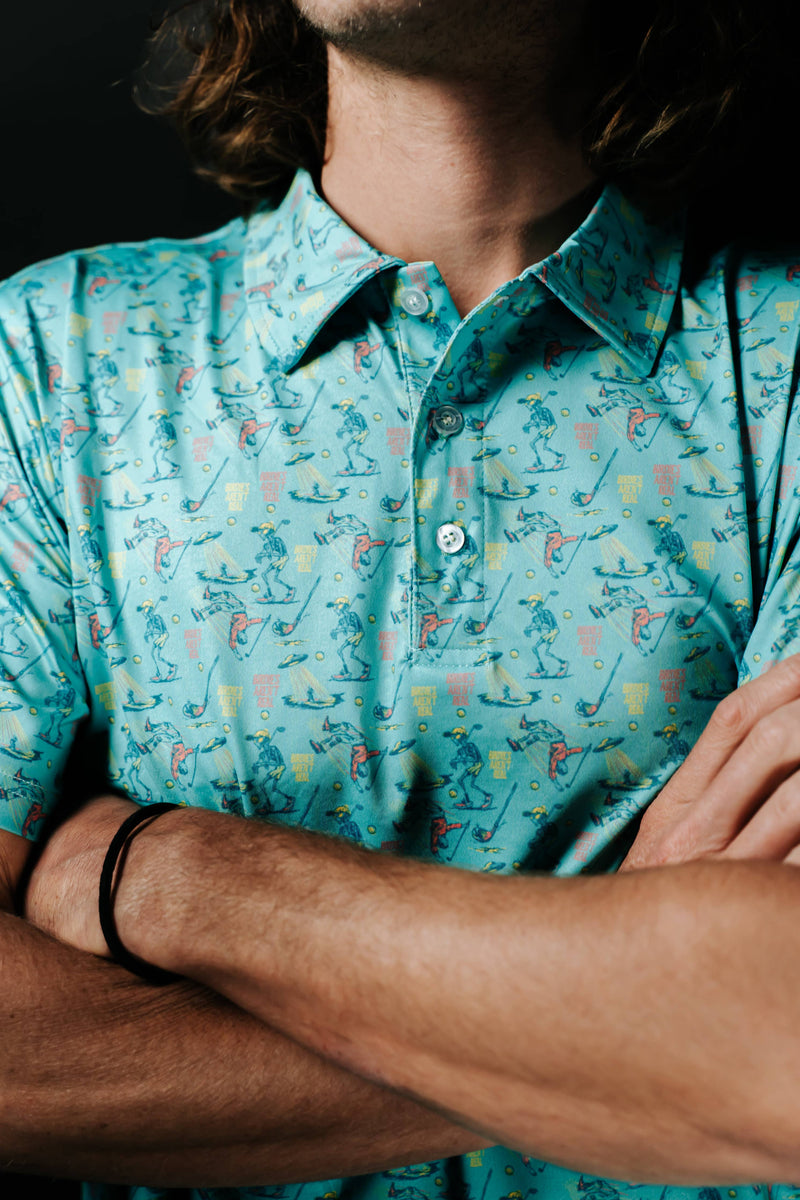 Birdies Arent Real Polo: XL