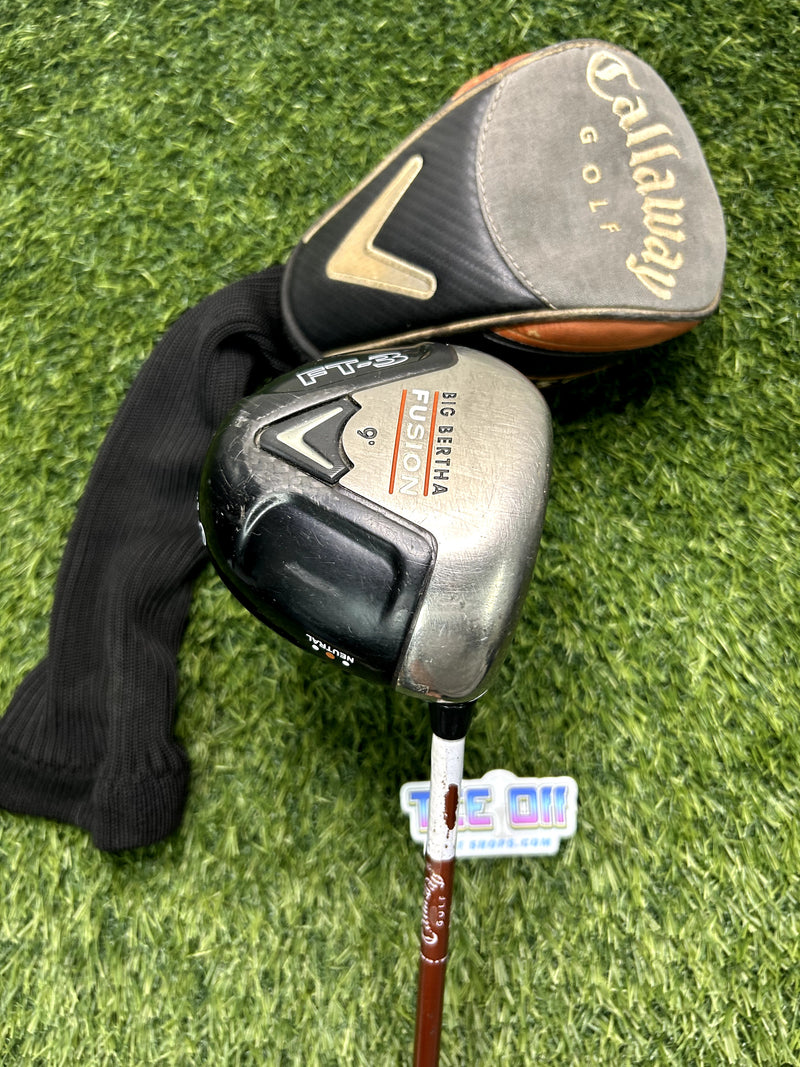 Callaway Big Bertha Fusion FT-3 Driver 9 Loft Stiff RH