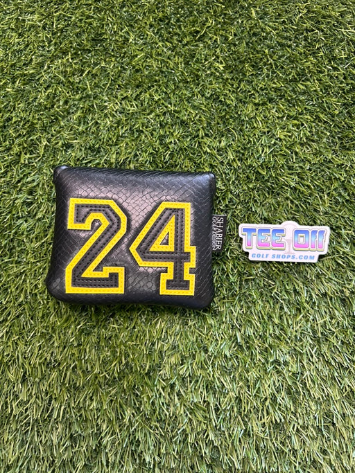 KB 24 Black Leather Mamba Mallet Head Cover Pre-Owned