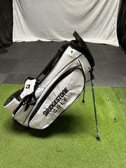 Bridgestone 4-Way Custom Blue Light Seltzer Golf Bag