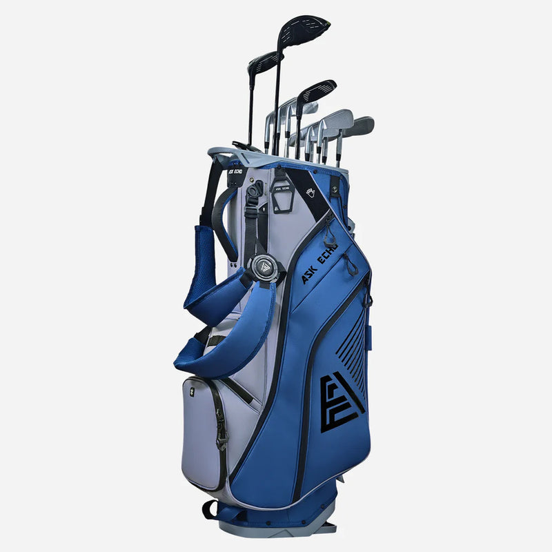 Ask Echo Soundless Hybrid Stand Bag 14 Way Navy Grey