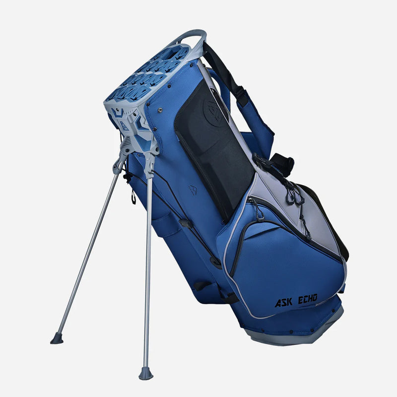 Ask Echo Soundless Hybrid Stand Bag 14 Way Navy Grey