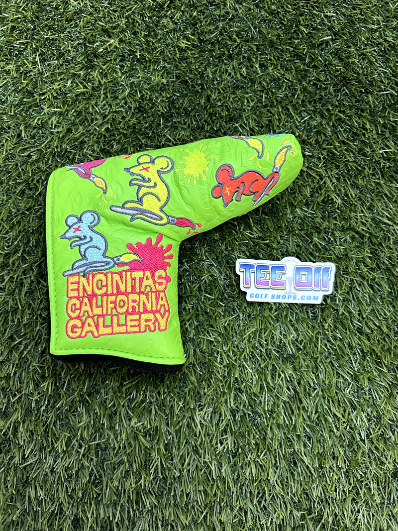 Scotty Cameron Green Tour Rat Painter Blade Head Cover New Stock