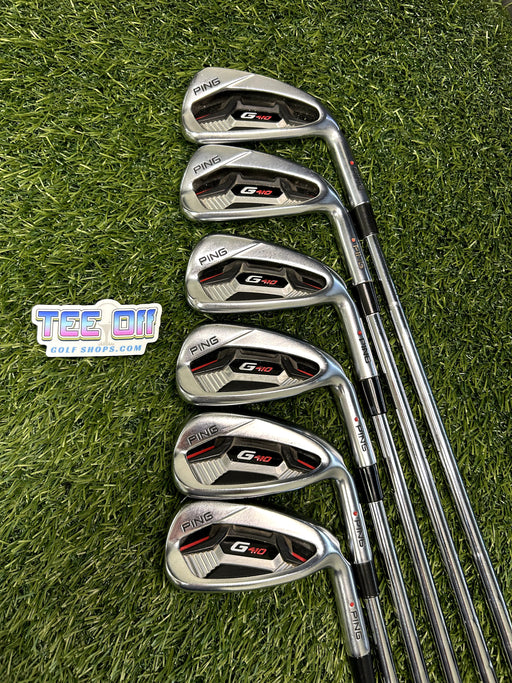 Ping G410 Red Dot 5-PW Iron Set Stiff RH
