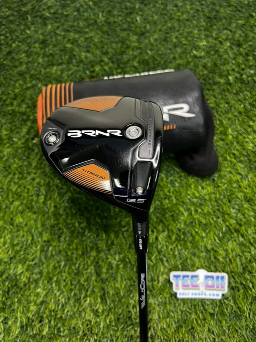 TaylorMade BRNR Mini Driver Tour Issue VeloCore Mini Driver 13.5 Loft X-Stiff RH