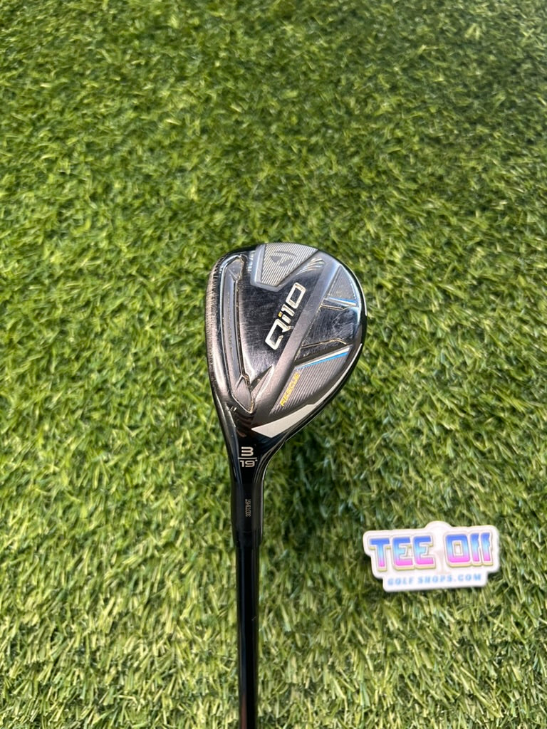 TaylorMade Qi10 Rescue 3H 19 Loft Stiff LH