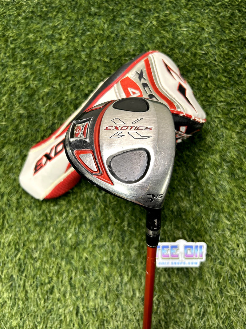 Exotics XCG4 3-Wood 15 Loft Regular RH