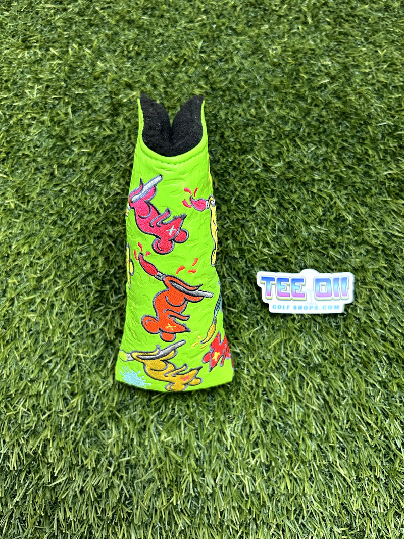 Scotty Cameron Green Tour Rat Painter Blade Head Cover New Stock