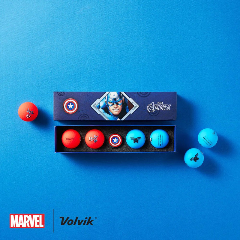 Volvik Marvel Vivid Soft Captain America Gift Set