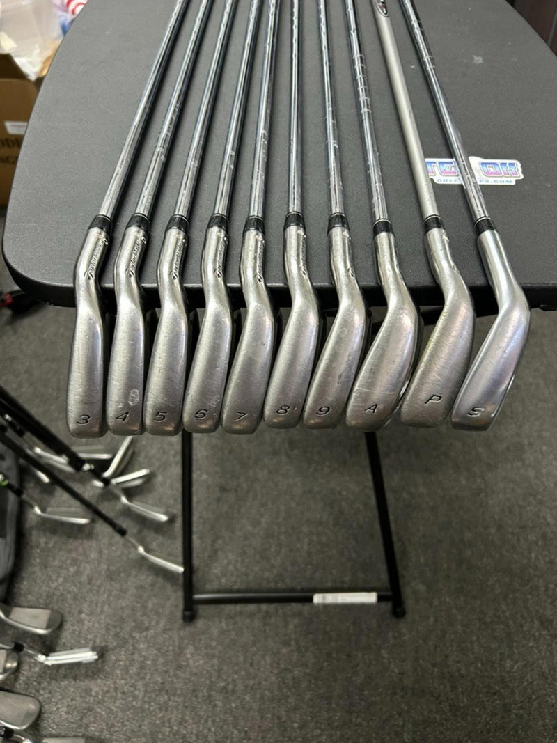 TaylorMade RAC OS Irons Set 3-SW Steel Stiff Flex RH