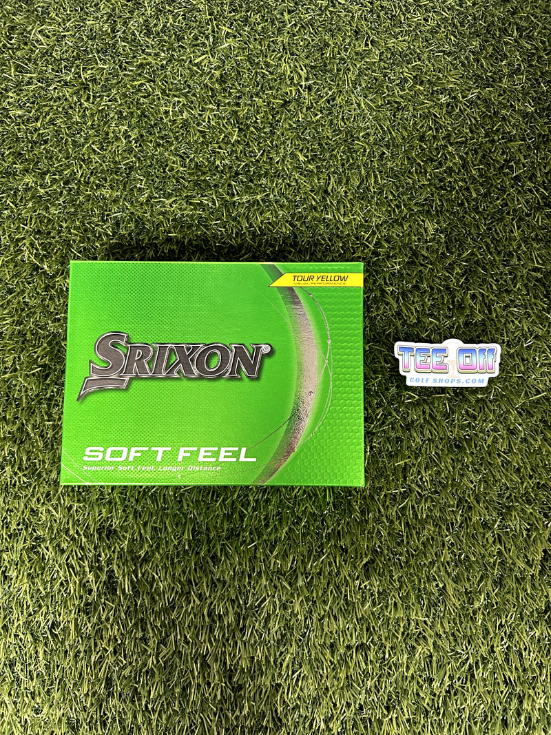 Srixon Soft Feel Dozen Yellow Golf Balls