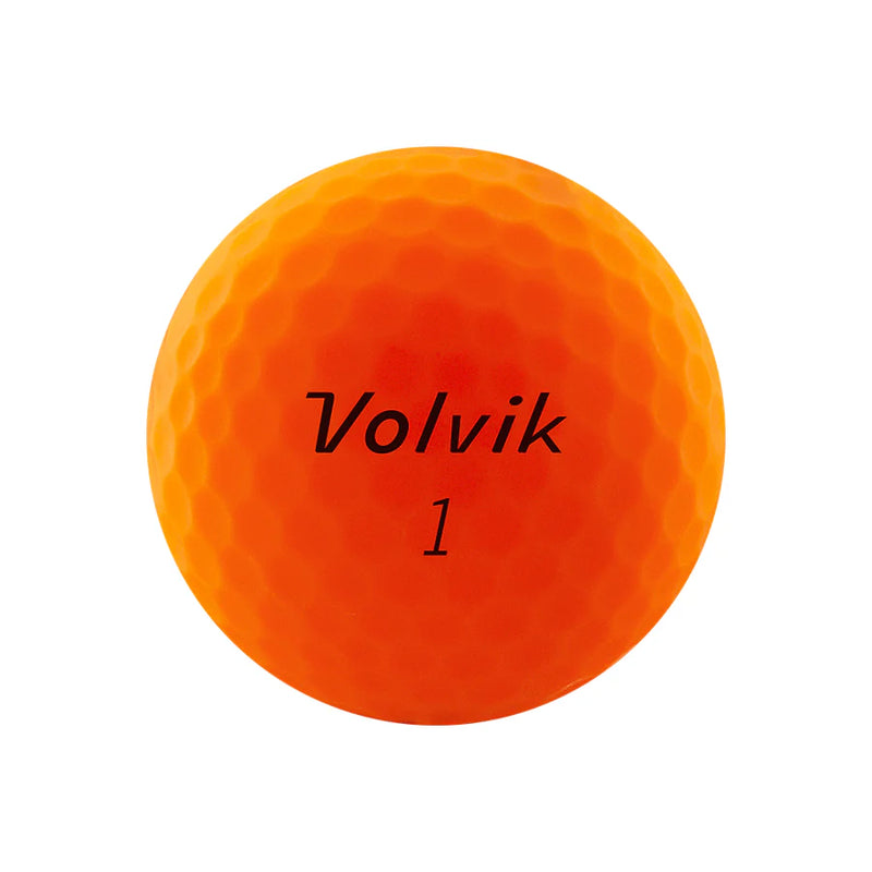 Volvik Vivid Soft Dozen Orange Golf Balls