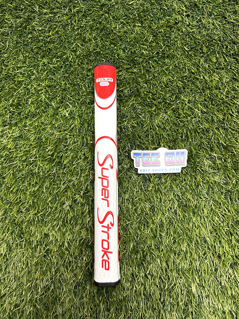 SuperStroke Tour 2.0 Red/White Midsize Putter Grip