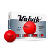 Volvik Power Soft Dozen Red Golf Balls