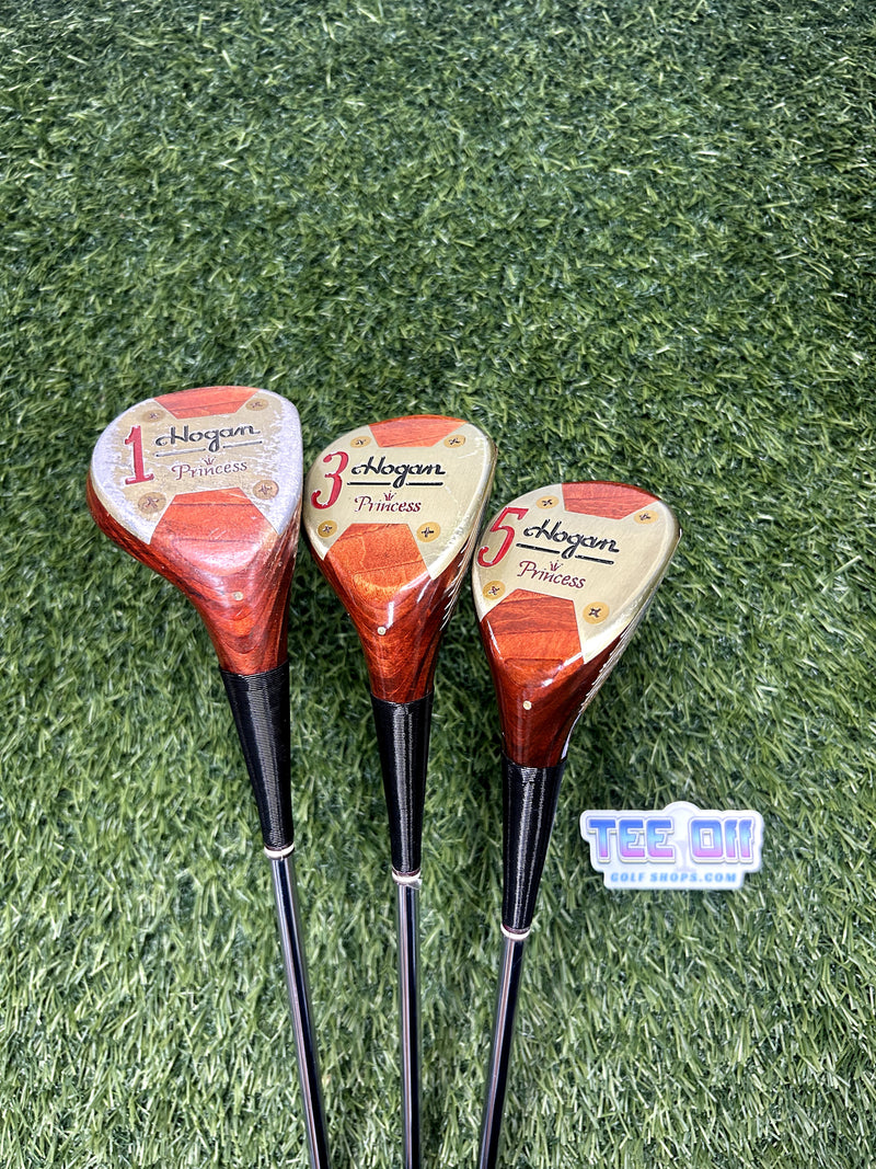 Ben Hogan Princess 1W, 3W, 5W Wood Set Ladies RH