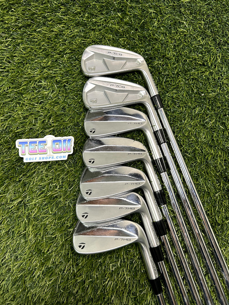 TaylorMade P7MB 4-P Pure Shafts Iron Set X-Stiff RH