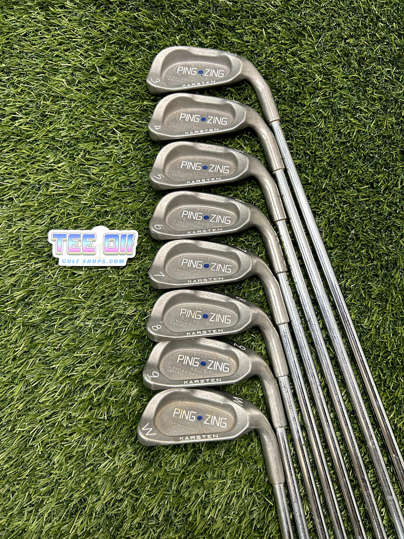 Ping Zing Karsten Blue Dot 3-PW Iron Set Stiff RH