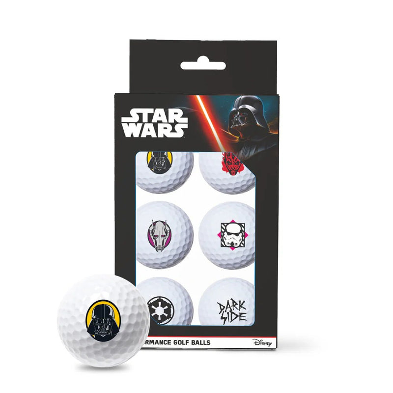 Volvik Disney Star Wars™ Dark Side Sleeve White/Black Golf Balls
