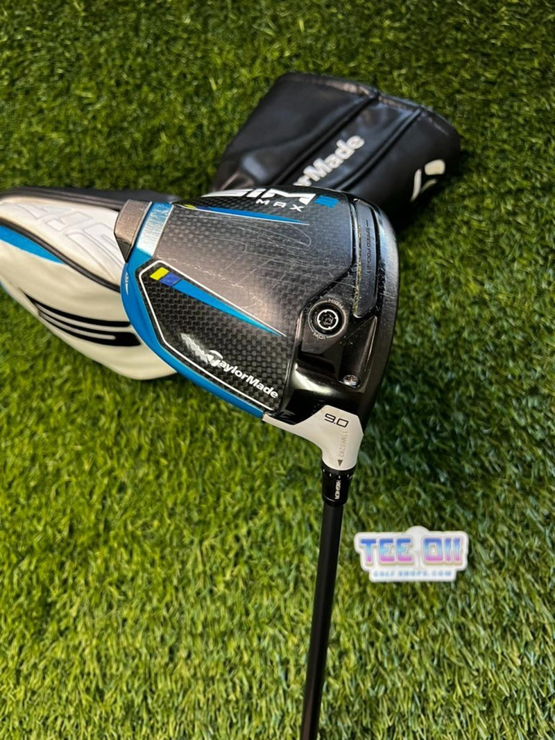 TaylorMade SIM 2 Max Driver 9 Loft HZRDUS 6.0 Stiff Flex RH