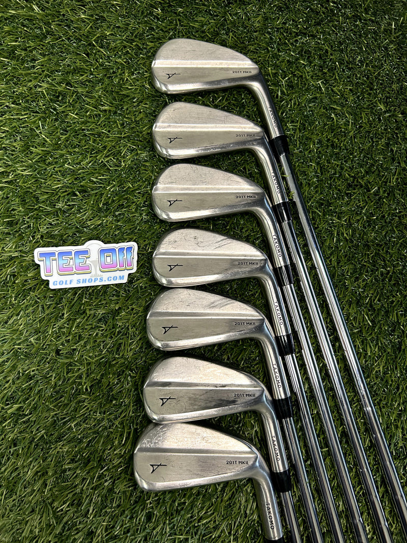 Takomo 201T MKII 4-PW Iron Set Stiff RH