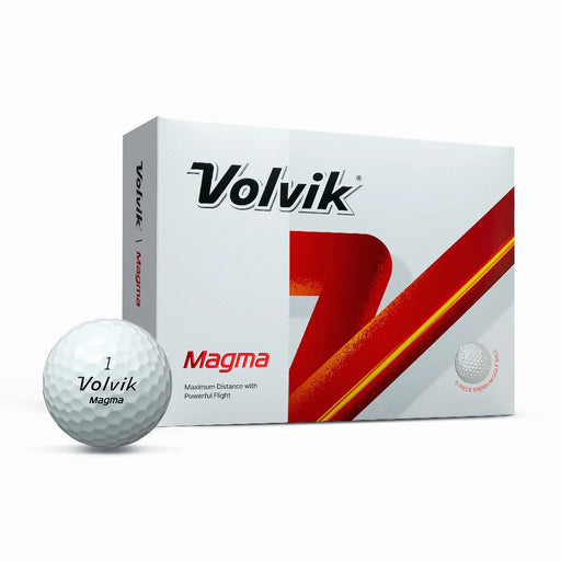 Volvik Magma Dozen White Golf Balls