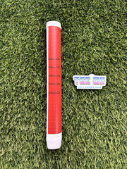 Golf Pride Zero Taper Red Straight Medium Midsize Putter Grip