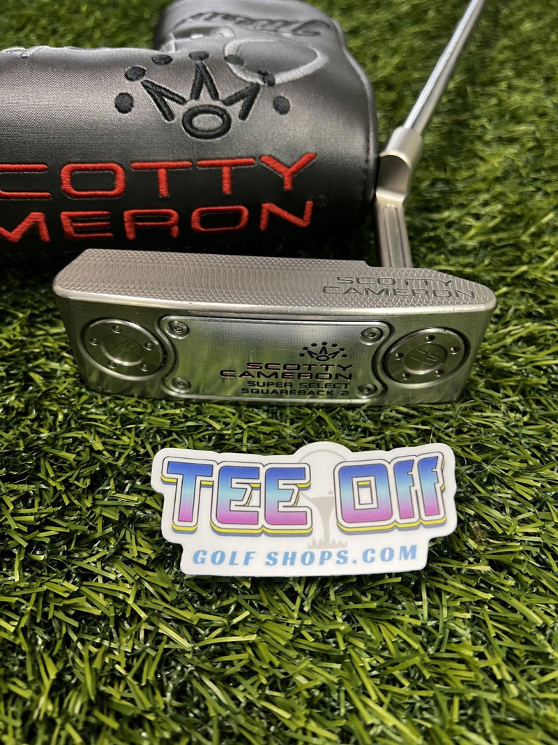 Scotty Cameron Super Select Squareback 2 35” Blade Putter RH – Pre-Owned Golf Club – TEE OFF Golf Shops